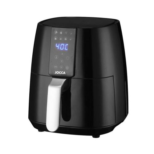 Friteuse Jocca 1507 3.8L 1350W Fonction Tactile Friteuse Sans Huile Bois Noir