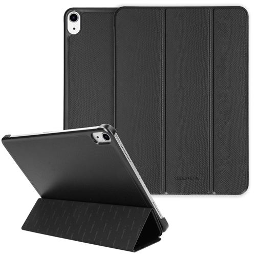 Étui de tablette portefeuille Kesia Serpent Trifold pour iPad Air (2020) Noir Selencia