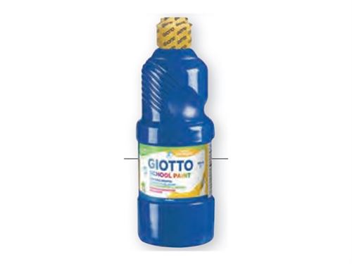 GIOTTO SCHOOL - Peinture - peinture à tempera - bleu ultramarin - extra-fine - 500 ml