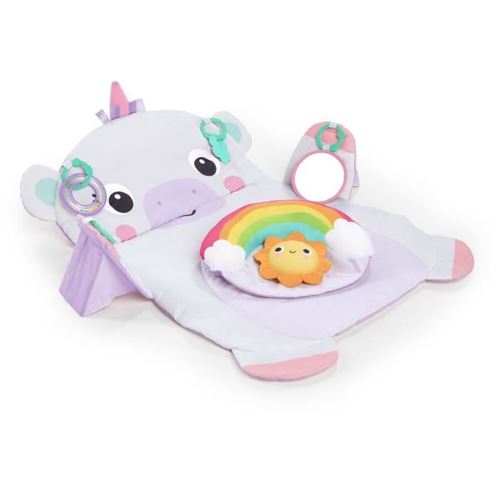 Tapis d'éveil Licorne - Taille XL avec coussin de maintien - 8 x 81 x 61 cm - Multicolore - Dès la naissance