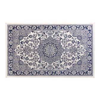 Tapis Déco "Cherine" 68x110cm Bleu - 1