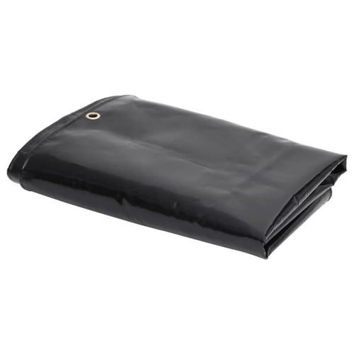 Vidaxl Noir Bâche De Protection 650 G/M² 3,5X2,5 M - Image 3