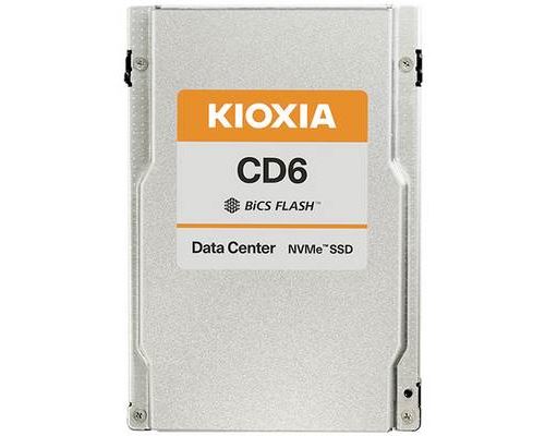 KIOXIA CD6-V Series KCD61VUL1T60 - SSD - 1600 GB - intern - 2.5 - PCIe 4.0 (NVMe)