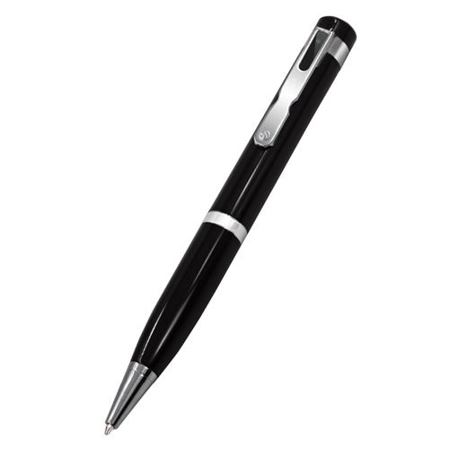 Non Communiqué Noir Stylo Espion Caméra Full Hd 1080P Appareil Photo Enregistrement Sonore Sd + Sd 4Go Yonis