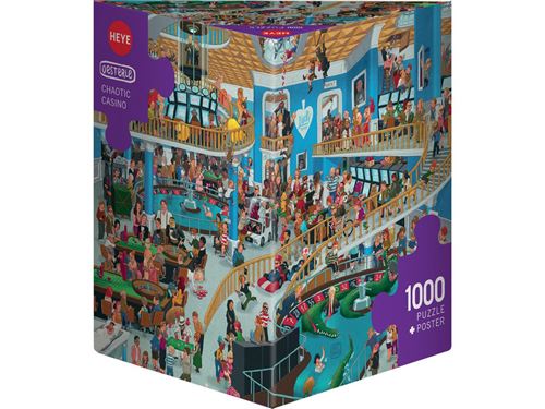 Heye - PUZZLE 1000 pièces - CHAOTIC CASINO