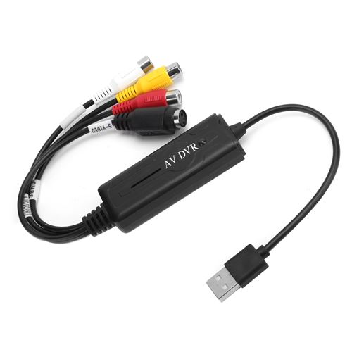 5€53 sur Carte d'acquisition audio vidéo USB 2.0 pour WIN10 noir -  Acquisition vidéo - Achat & prix