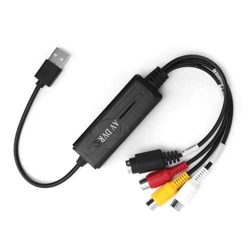 5€53 sur Carte d'acquisition audio vidéo USB 2.0 pour WIN10 noir -  Acquisition vidéo - Achat & prix