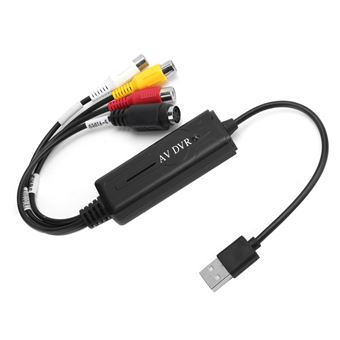 Convertisseur audio/vidéo USB VHS 2 PC Q-Sonic PX8048 noir - Acquisition  vidéo - Achat & prix