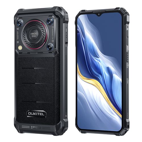 4G Smartphone OUKITEL WP36 PRO 24Go 256Go 6.52 Dual sim 4G - Noir