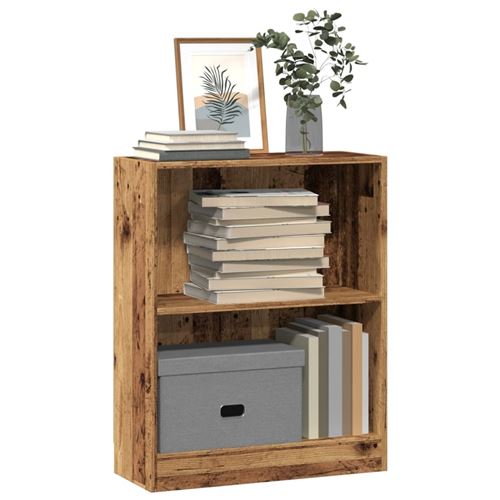 Vidaxl Bibliothèque Vieux Bois - 60X24x76 Cm - Image 3
