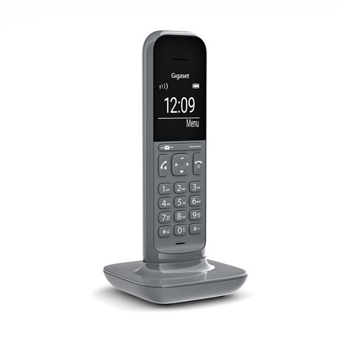 Gigaset Gris Téléphone Dect Analogique Cl390 Avec Identification De L'appelant - Image 2