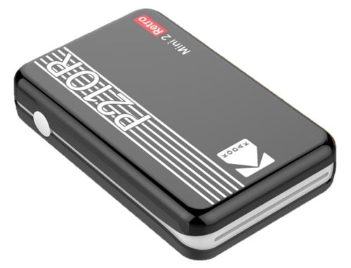 Kodak - KODAK Mini Retro 2 P210 - Mini Imprimante Connectée ( 5,3 x 8,6 cm  , Bluetooth)- RECONDITIONNE - Imprimantes d'étiquettes - Rue du Commerce