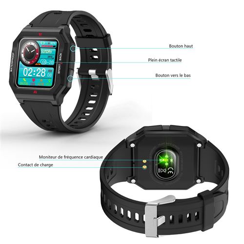 Montre Connectee Bluetooth Multifonctions Platyne Montre