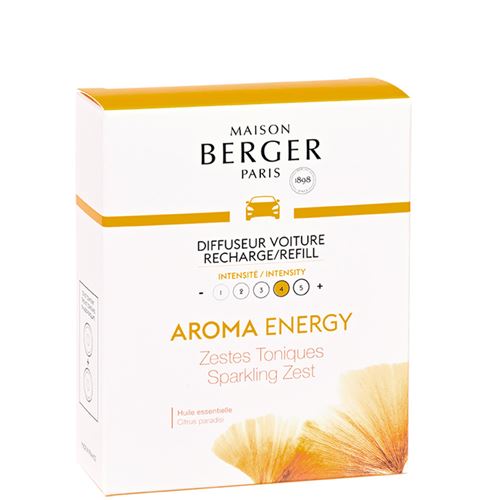 Maison Berger Orange - Recharges Diffuseur Voiture Aroma Energy - Image 4