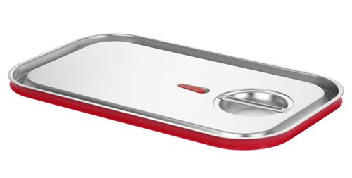 Couvercle Gastronorme avec bord en silicone Kitchen Line GN 1/1 530x325 mm   Hendi