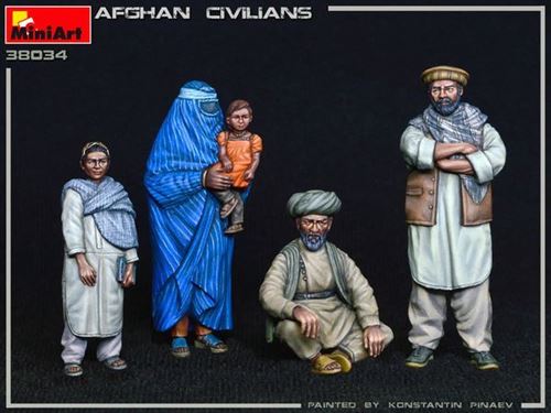 Afghan Civilians - 1:35e - Miniart