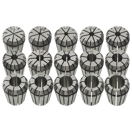 Vidaxl - Pinze Per Colletti Er25 Set Utensili Per Tornitura 15 Pz