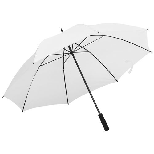 VIDAXL - Parapluie - 130 cm - Blanc - Image 2