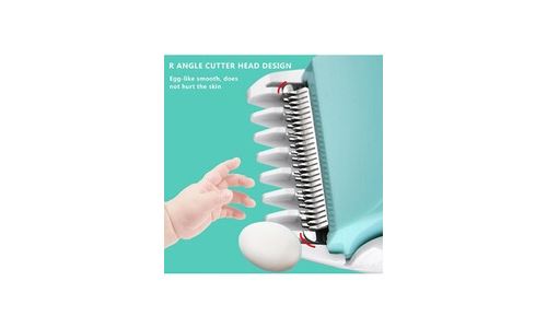 Tondeuse à Cheveux Rechargeable Pour Enfants - Silencieuse, étanche Et Sécurisée, Avec 3 Têtes De Sabots