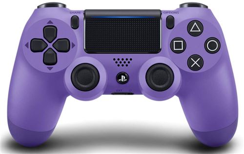 Manette sans fil Sony DualShock 4 Violet Électrique pour PlayStation 4