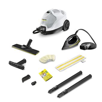 Nettoyeur vapeur avec fer à repasser Karcher SC 4 EasyFix Iron - Pression 3.5 bar- Débit vapeur 40 g/min- Fer à repasser inclus - 1