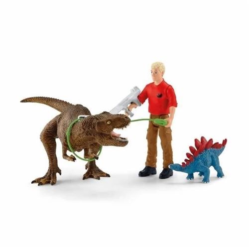 Set Figurines Attaque Tyrannosaure Rex - 41465