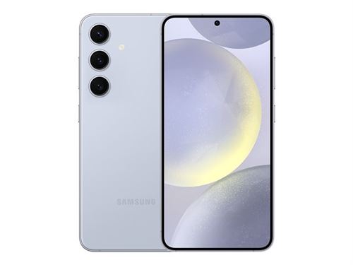 Samsung Galaxy S24 - 5G smartphone - double SIM - RAM 8 Go / Mémoire interne 128 Go - écran OEL - 6.2 - 2340 x 1080 pixels (120 Hz) - 3 x caméras arrière 50 MP, 12 MP, 10 MP - front camera 12 MP - bleu saphir