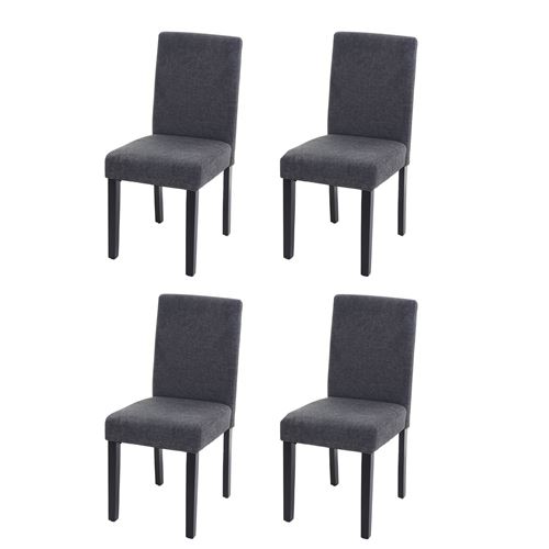 Mendler Gris Littau - Anthracite (Lot De 4) - Image 3