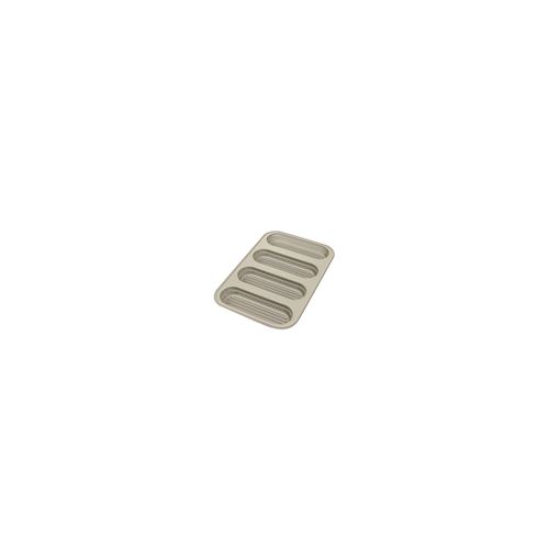 Moule 4 mini baguette 17x55 cm - Silikomart - Gris - Silicone