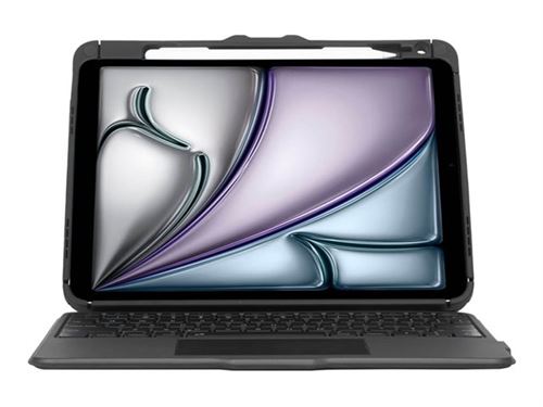 Targus - Versavu - Étui avec Clavier Bluetooth - Rétroéclairé - Trackpad - QWERTY Espagnol - Noir - Image 3