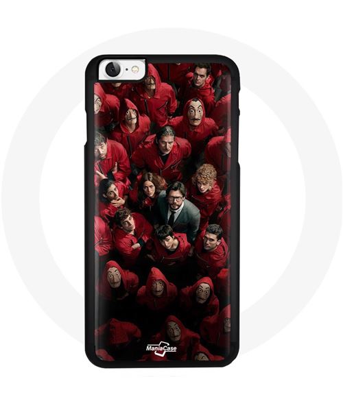 La casa de papel Faces Coque iphone 8 Maniacase