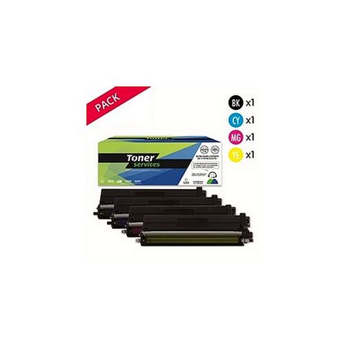 Compatible Brother TN423 Pack 4 toners Noir, cyan, magenta et jaune XL