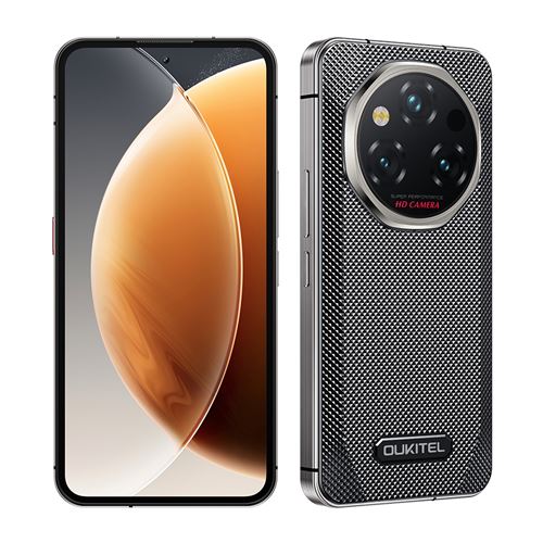 Smartphone Oukitel WP210 6.7 , 36Go 512Go, 8800mAh,108MP+32MP ,Dual SIM 5G, NFC,empreintes digitales, Téléphone Portable -311g-Noir