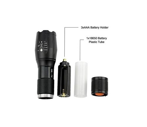 Blukar Lampe Torche LED Rechargeable, Mini EDC Lampe de Poche à Clip LED Ultra Puissante, 3 Sources de Lumière, 5 Modes, Longue Durée, Étanche & Compacte Portable Torche pour Camping/Randonnée/Urgence