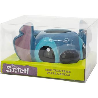 Disney stitch - coffret mug 3d et bouteille 850 ml