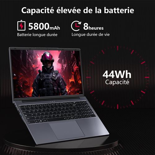 Ordinateur Portable 15.6" Full HD IPS - Processeur Intel Core I5, 24 Go RAM, 512 Go SSD - Windows 11 - WiFi 5, Bluetooth 5.0