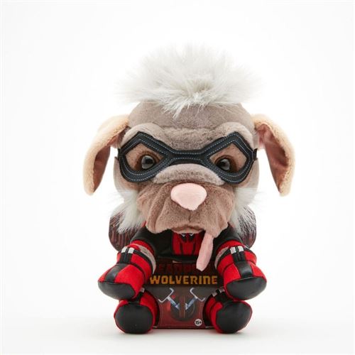 Non Communiqué Rouge Deadpool - Peluche Dogpool 25 Cm