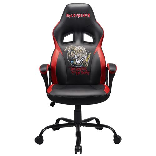 Non Communiqué Rouge Siege Gaming Iron Maiden L