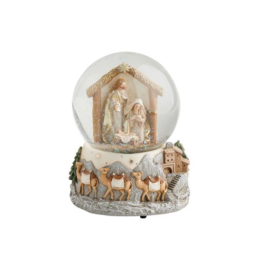 Boule À Neige Musicale, Noelio, Home & You, Décoration de Noël intérieur, Flocons de neige, Christmas Winter