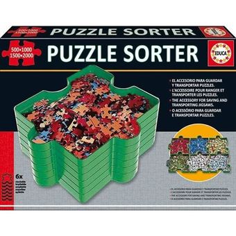 Séparateur De Pieces - Educa - 6 Plateaux Empilables Et Totalement Emboîtables - 1