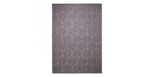 Tapis Esprit gris Ficus motif Floral 70x140