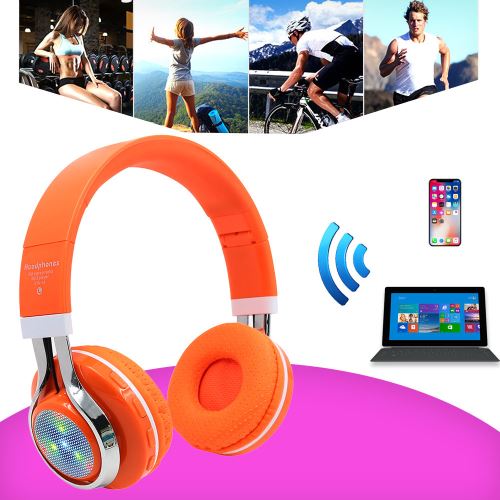 Casque sans fil Bluetooth 4.1 casque antibruit écouteurs et radio