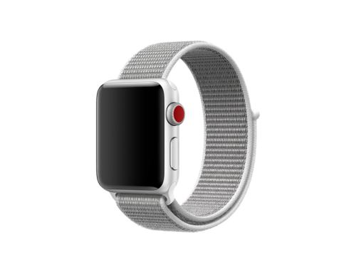 Bracelet Inkasus en nylon beige/navy pour Apple Watch 38mm