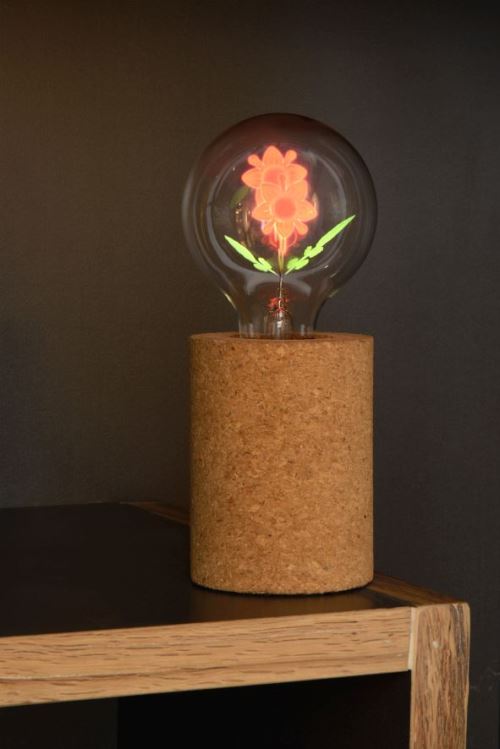 Lucide CORKY - Lampe De Table - Ø 8 cm