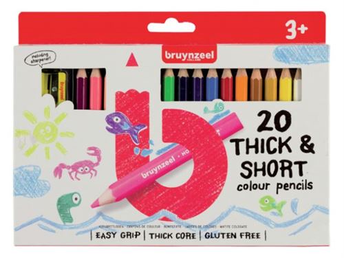 Bruynzeel 20 court épais c. crayons 6011