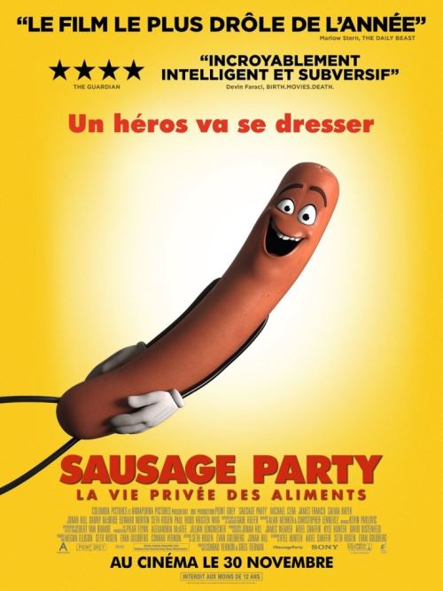 Sausage Party - AFFICHE CINEMA ORIGINALE