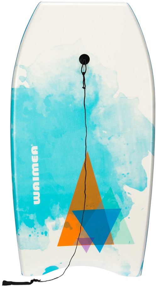 Waimea Bodyboard EPS blanc / bleu Slick 93 x 48 cm