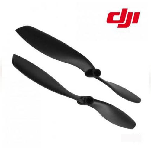 DJI - 39701, set de 2 hélices a horaire et b anti horaire noires pour drone dji phantom