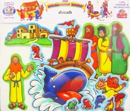 Little Folk Visuals Beginners Bible Story Of Jonah Felt Figures for Flannel Board Stories