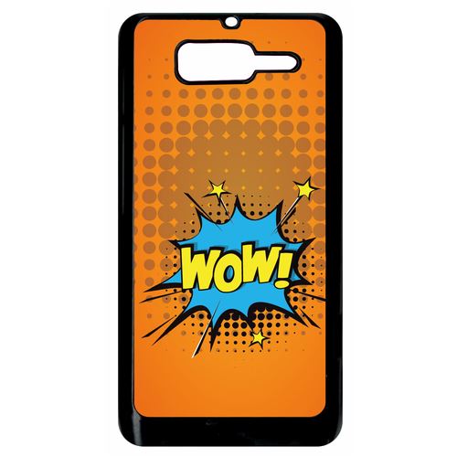 Coque Motorola Razr D3 Wow Fond Orange